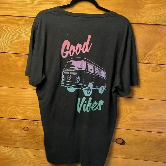 Marine Layer Men’s Re-spun Good Vibes Lg tshirt van retro peace streetwear Y2K - Picture 7 of 8
